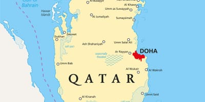 نقشه قطر تصویر