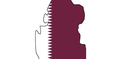 نقشه قطر پرچم
