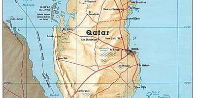 منطقه صنعتی جدید قطر نقشه